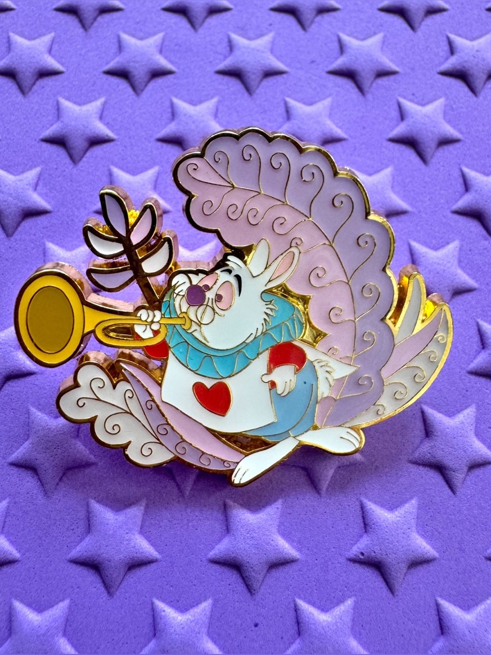 Loungefly Disney's Alice in Wonderland White Rabbit Pin